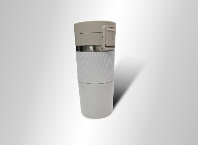 White Mug With Grip
