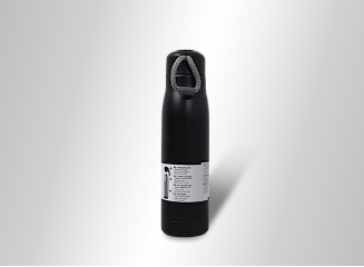 Black Steel Bottle